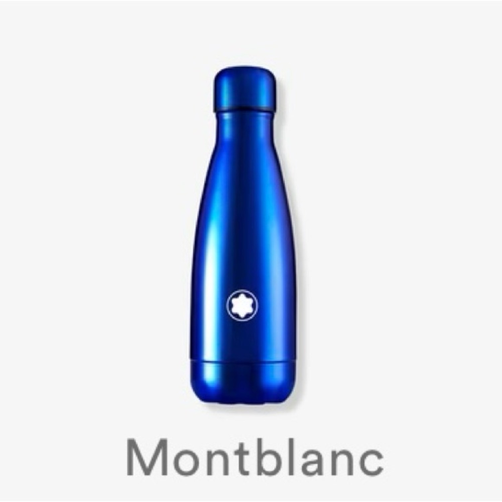 Montblanc Blue Water Bottle NWT